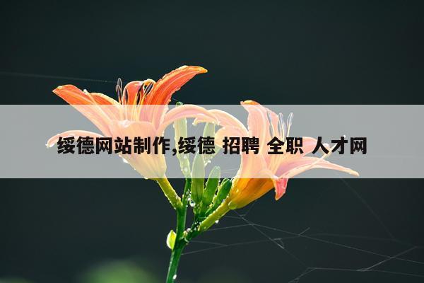 绥德网站制作,绥德 招聘 全职 人才网