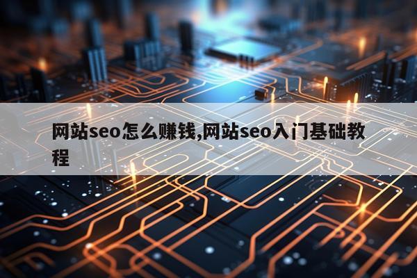 网站seo怎么赚钱,网站seo入门基础教程