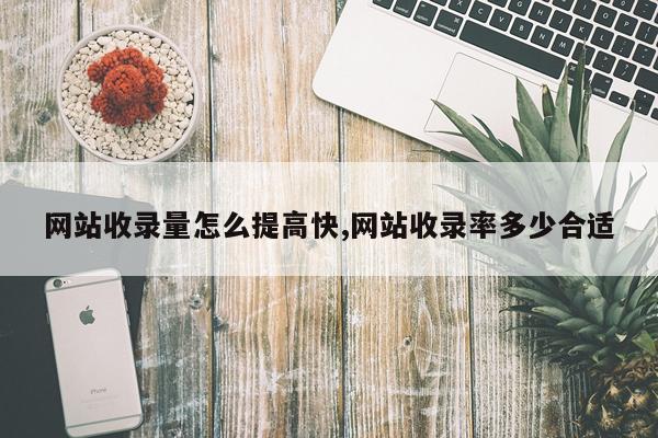 网站收录量怎么提高快,网站收录率多少合适