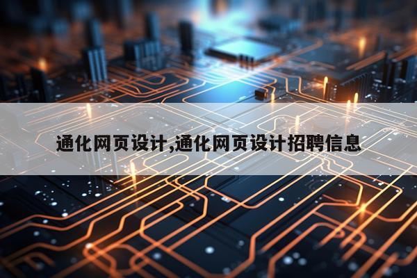 通化网页设计,通化网页设计招聘信息