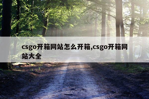 csgo开箱网站怎么开箱,csgo开箱网站大全