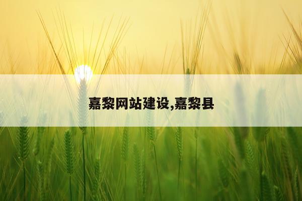 嘉黎网站建设,嘉黎县