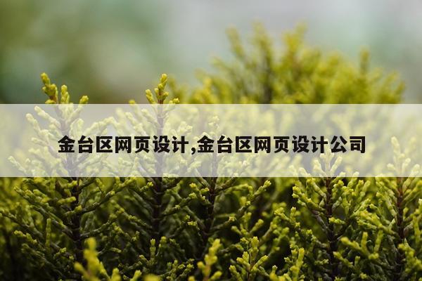 金台区网页设计,金台区网页设计公司