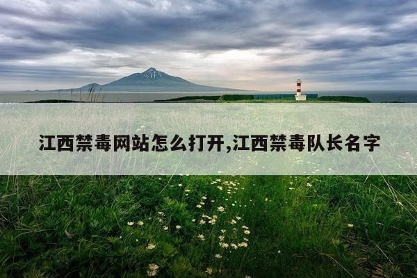 江西禁毒网站怎么打开,江西禁毒队长名字
