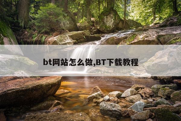 bt网站怎么做,BT下载教程